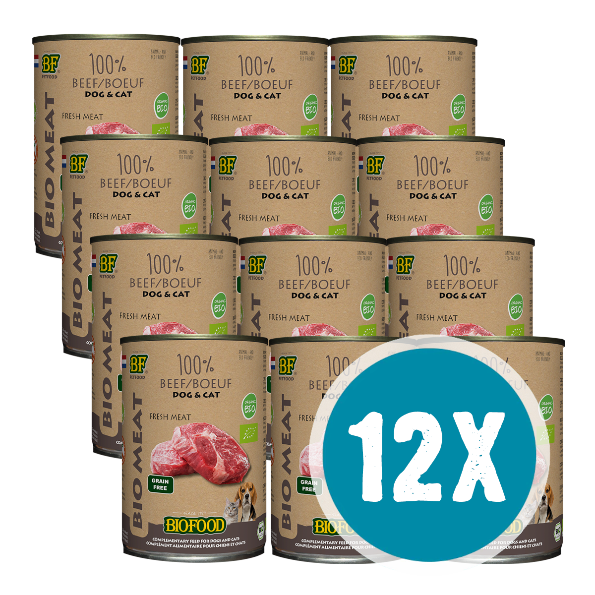 BIOFOOD Organic 100% Rund