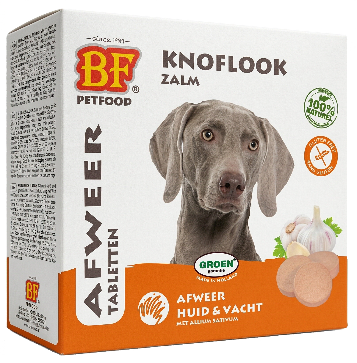 Knoblauch-Lachs-Tabletten