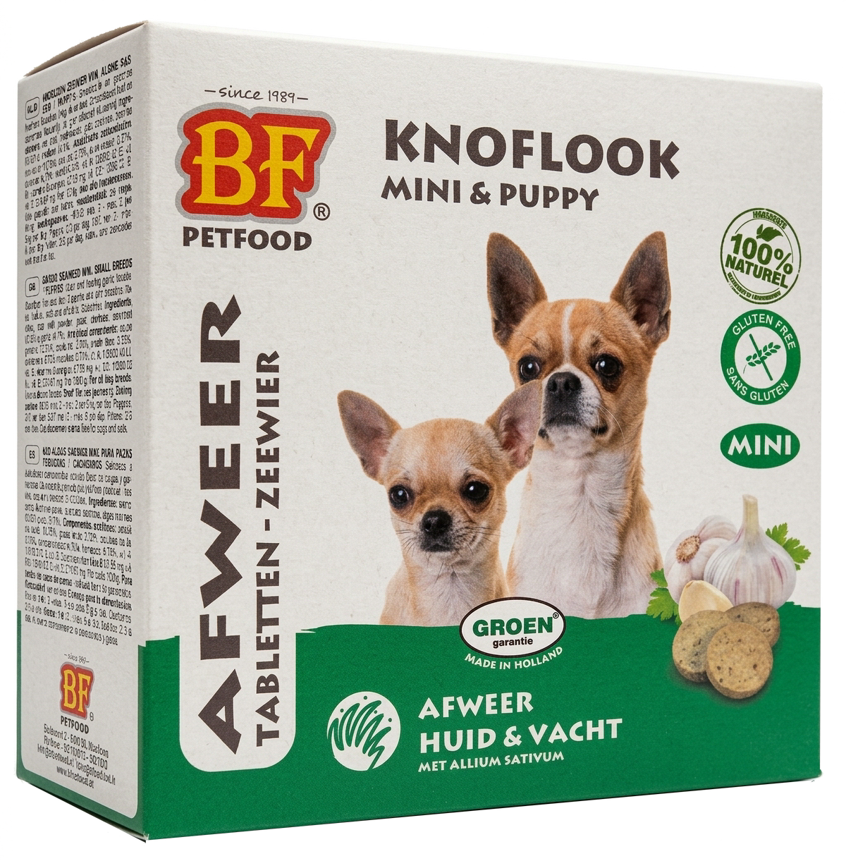 Knoflook - Zeewier Mini Tabletten