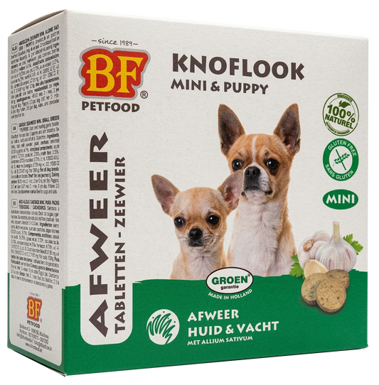 Knoblauch-Algen-Mini tabletten