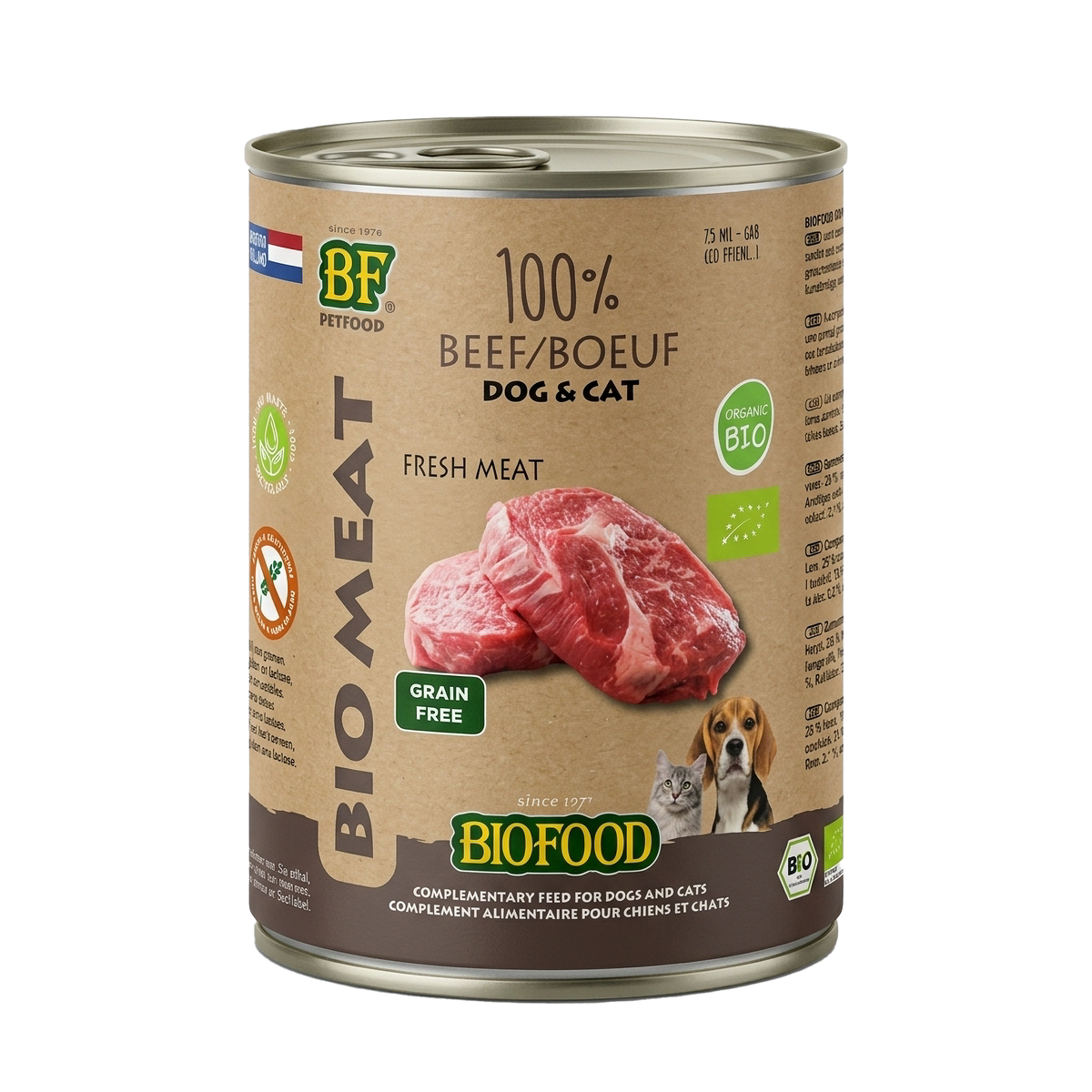 BIOFOOD Organic 100% Rund