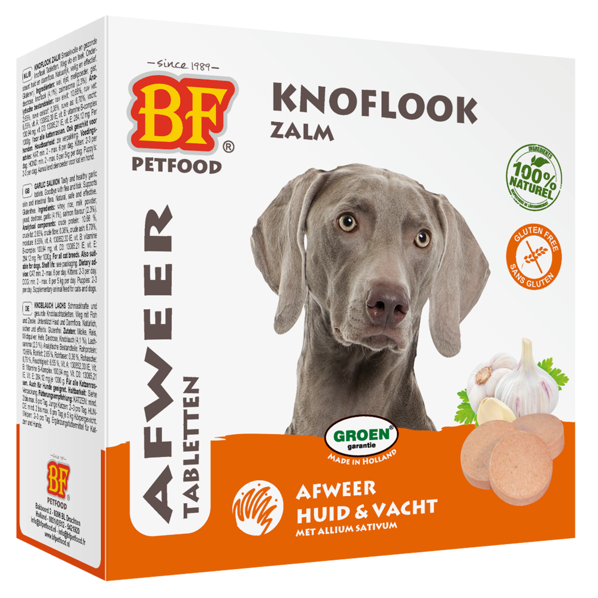 Knoflook - Zalm Tabletten
