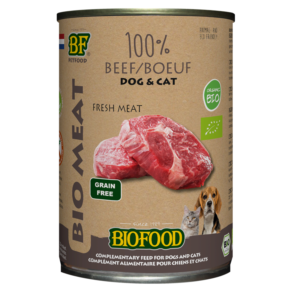 BIOFOOD Organic 100% Rund