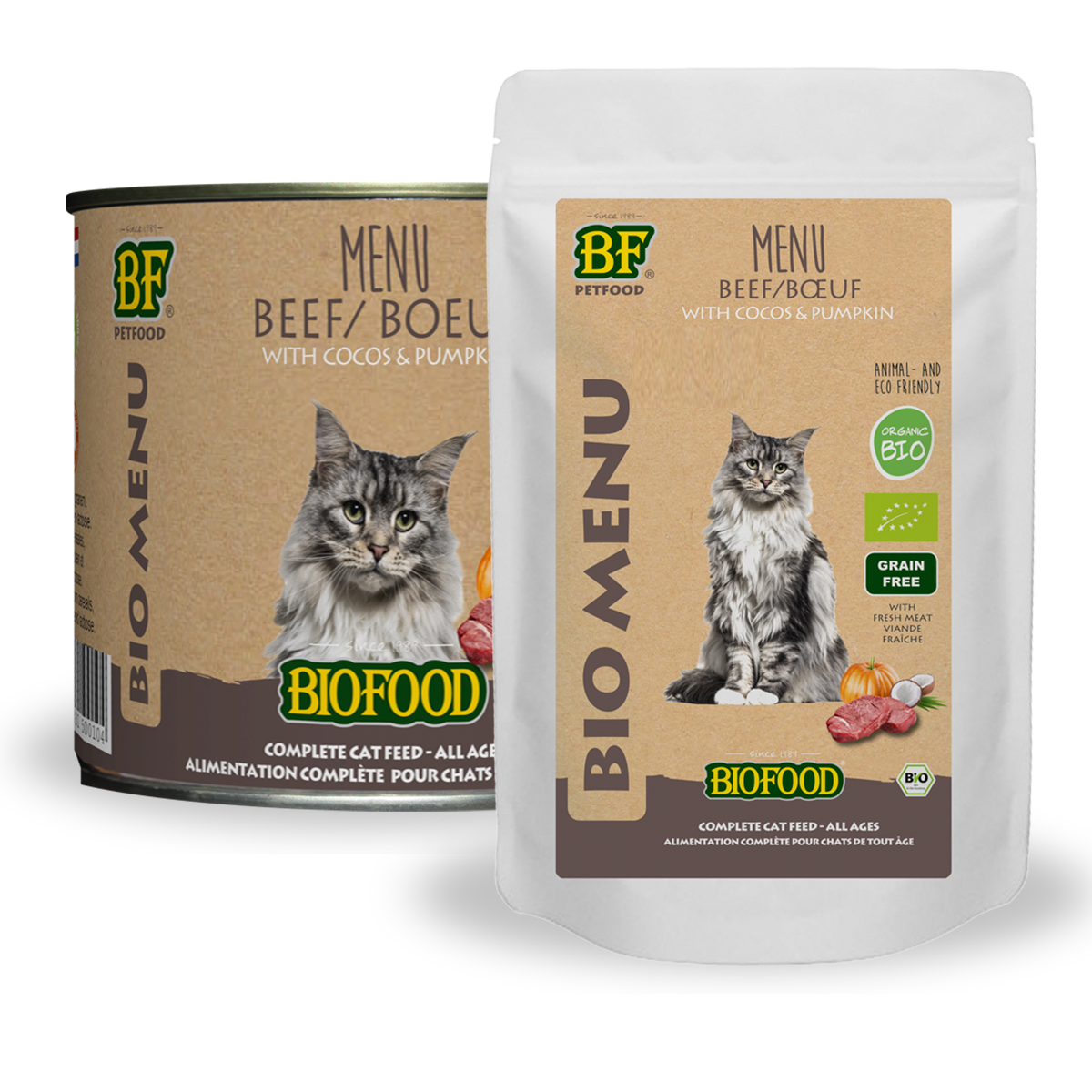 Bœuf bio BIOFOOD - Menu