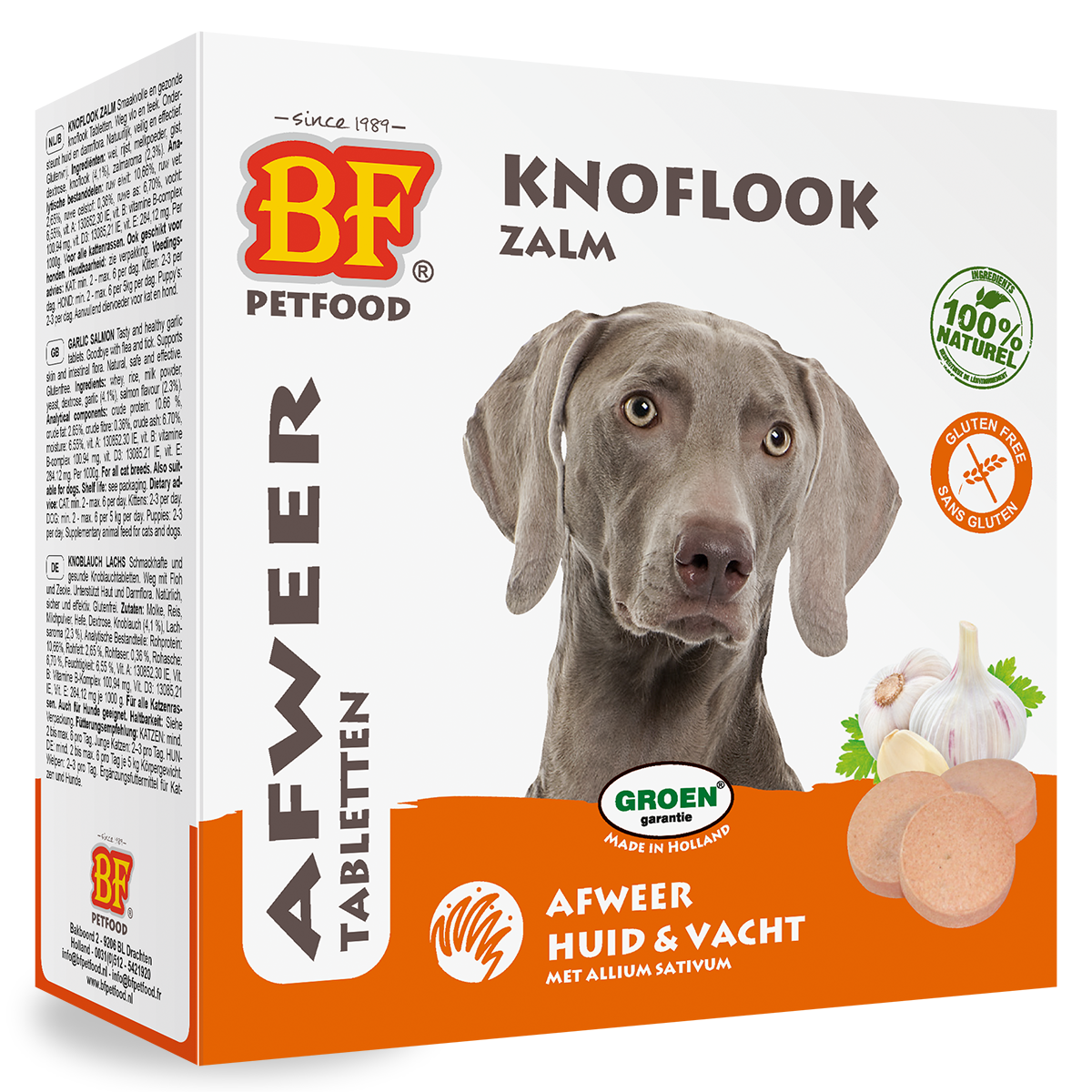 Knoflook - Zalm Tabletten