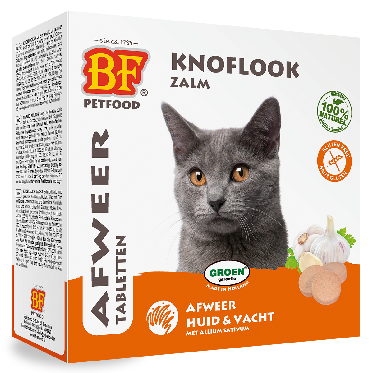 Knoflook - Zalm Tabletten