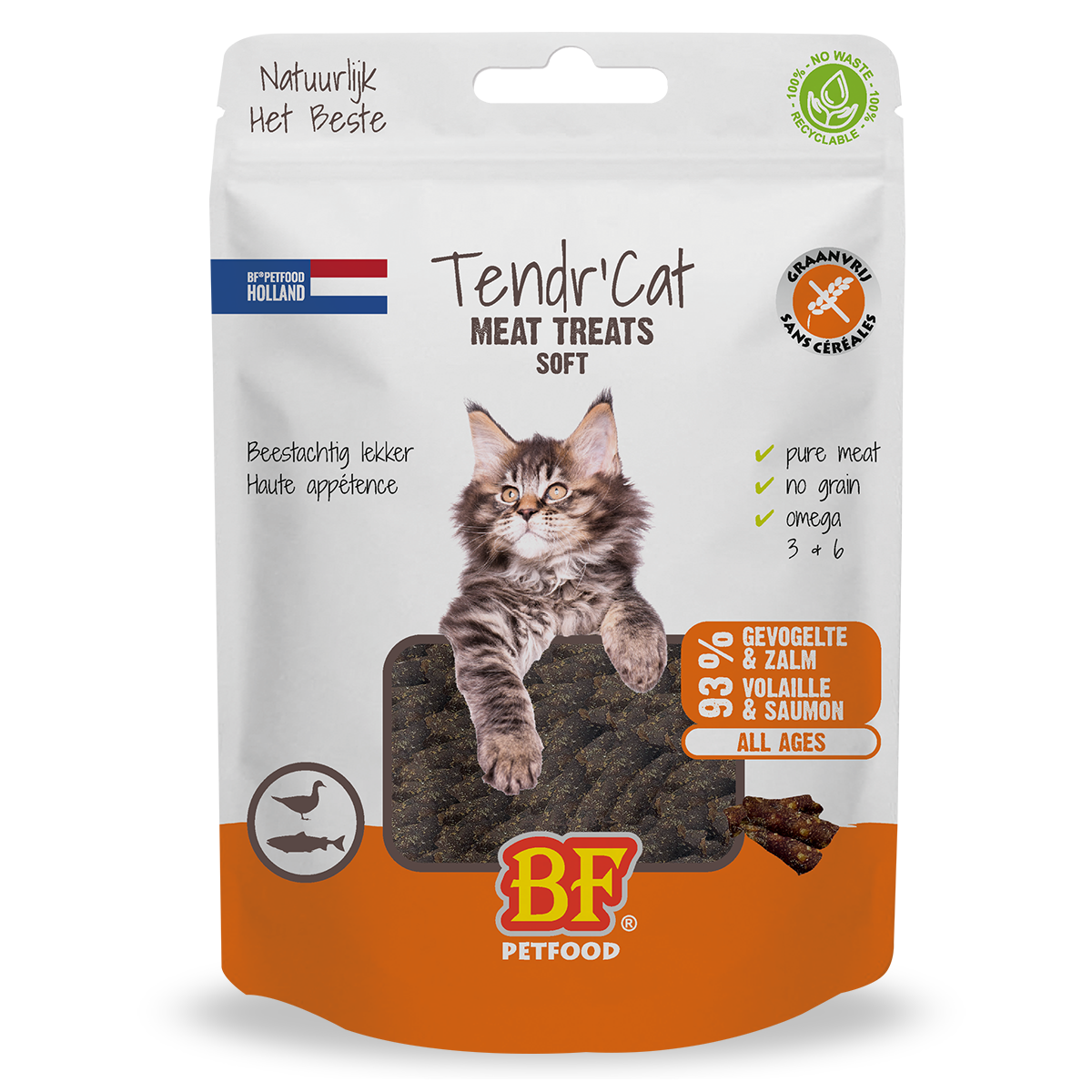 Tendr’ Cat - Gevogelte & Zalm